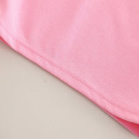 Load image into Gallery viewer, 2 Pieces Set Baby Kid Girls Boys Solid Color Letters Tops And Shorts Wholesale 25040335
