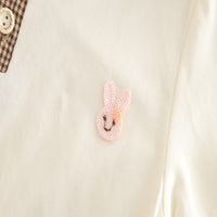 Load image into Gallery viewer, 2 Pieces Set Baby Kid Girls Color-blocking Tops And Checked Shorts Wholesale 25040336
