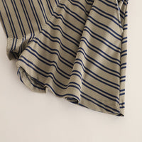 Load image into Gallery viewer, 2 Pieces Set Baby Kid Girls Striped Tank Tops And Shorts Wholesale 25040339
