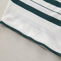 Load image into Gallery viewer, 2 Pieces Set Baby Kid Boys Striped Dinosaur Tops And Solid Color Shorts Wholesale 25040344
