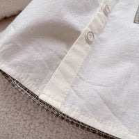 Load image into Gallery viewer, 2 Pieces Set Baby Kid Boys Color-blocking Checked Shirts And Solid Color Shorts Wholesale 25040346
