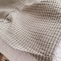 Load image into Gallery viewer, 2 Pieces Set Baby Kid Boys Color-blocking Checked Shirts And Solid Color Shorts Wholesale 25040346
