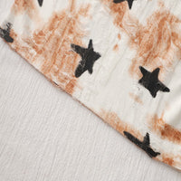 Load image into Gallery viewer, 2 Pieces Set Baby Kid Boys Color-blocking Star Tops And Solid Color Shorts Wholesale 25040352
