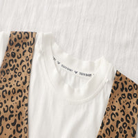 Load image into Gallery viewer, 2 Pieces Set Baby Kid Boys Letters Tops And Leopard Shorts Wholesale 25040354
