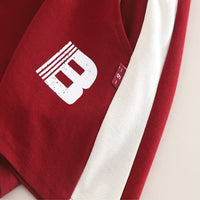 Load image into Gallery viewer, 2 Pieces Set Baby Kid Boys Letters Color-blocking Tops And Shorts Wholesale 25040359
