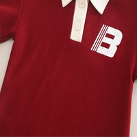 Load image into Gallery viewer, 2 Pieces Set Baby Kid Boys Letters Color-blocking Tops And Shorts Wholesale 25040359
