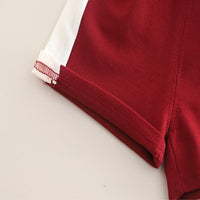 Load image into Gallery viewer, 2 Pieces Set Baby Kid Boys Letters Color-blocking Tops And Shorts Wholesale 25040359
