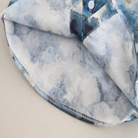 Load image into Gallery viewer, 2 Pieces Set Baby Kid Boys Color-blocking Shirts And Solid Color Shorts Wholesale 25040363
