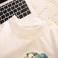 Load image into Gallery viewer, 2 Pieces Set Baby Kid Boys Dinosaur Tops And Solid Color Shorts Wholesale 25040364
