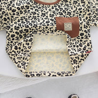 Load image into Gallery viewer, 2 Pieces Set Baby Kid Girls Boys Leopard Tops And Solid Color Shorts Wholesale 25040365
