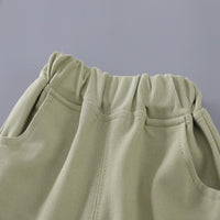 Load image into Gallery viewer, 2 Pieces Set Baby Kid Boys Solid Color Letters Polo Shirts And Shorts Wholesale 25040366
