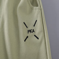 Load image into Gallery viewer, 2 Pieces Set Baby Kid Boys Solid Color Letters Polo Shirts And Shorts Wholesale 25040366
