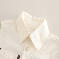 Load image into Gallery viewer, 2 Pieces Set Baby Kid Boys Letters Shirts And Solid Color Shorts Wholesale 25040367
