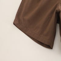 Load image into Gallery viewer, 2 Pieces Set Baby Kid Boys Letters Shirts And Solid Color Shorts Wholesale 25040367
