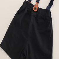 Load image into Gallery viewer, 2 Pieces Set Baby Kid Boys Striped Shirts And Solid Color Shorts Wholesale 25040369
