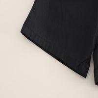 Load image into Gallery viewer, 2 Pieces Set Baby Kid Boys Checked Shirts And Solid Color Shorts Wholesale 25040370
