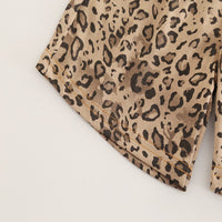 Load image into Gallery viewer, 2 Pieces Set Baby Kid Unisex Letters Tops And Leopard Shorts Wholesale 25040371
