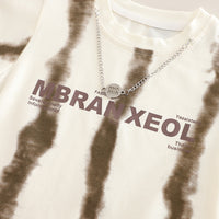 Load image into Gallery viewer, 2 Pieces Set Baby Kid Boys Letters Color-blocking Tops And Solid Color Shorts Wholesale 25040372
