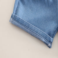 Load image into Gallery viewer, 2 Pieces Set Baby Kid Boys Letters Tops And Solid Color Shorts Wholesale 25040375
