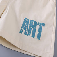 Load image into Gallery viewer, 2 Pieces Set Baby Kid Boys Color-blocking Tops And Letters Shorts Wholesale 25040377
