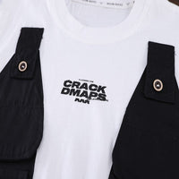 Load image into Gallery viewer, 2 Pieces Set Baby Kid Boys Color-blocking Tops And Letters Shorts Wholesale 25040378
