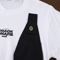 Load image into Gallery viewer, 2 Pieces Set Baby Kid Boys Color-blocking Tops And Letters Shorts Wholesale 25040378
