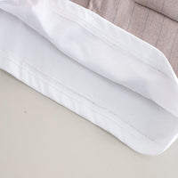 Load image into Gallery viewer, 2 Pieces Set Baby Kid Boys Solid Color Striped Tops And Shorts Wholesale 25040381
