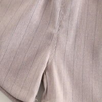 Load image into Gallery viewer, 2 Pieces Set Baby Kid Boys Solid Color Striped Tops And Shorts Wholesale 25040381
