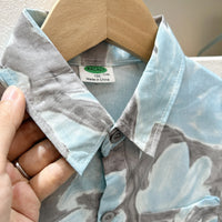 Load image into Gallery viewer, 2 Pieces Set Kid Boys Beach Plant Print Shirts And Shorts Wholesale 25040385
