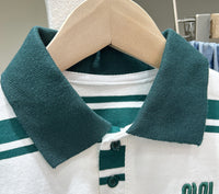 Load image into Gallery viewer, Kid Boys Striped Embroidered Polo Shirts Wholesale 25040388
