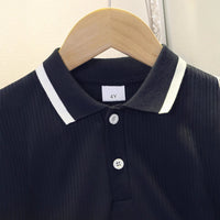 Load image into Gallery viewer, 2 Pieces Set Kid Boys Solid Color Tops And Shorts Wholesale 25040393
