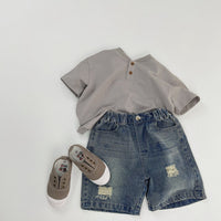 Load image into Gallery viewer, Baby Kid Boys Solid Color T-Shirts Wholesale 25040394
