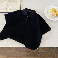 Load image into Gallery viewer, Kid Boys Solid Color Polo Shirts Wholesale 25040396
