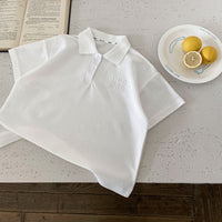 Load image into Gallery viewer, Kid Boys Solid Color Polo Shirts Wholesale 25040396
