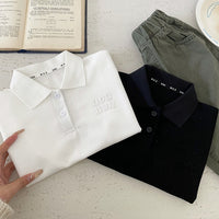 Load image into Gallery viewer, Kid Boys Solid Color Polo Shirts Wholesale 25040396
