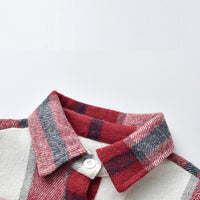 Load image into Gallery viewer, Baby Kid Boys Color-blocking Checked Shirts Wholesale 25040397
