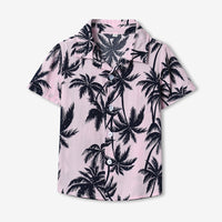 Load image into Gallery viewer, Baby Kid Plant Print Beach Shirts Wholesale 25040398
