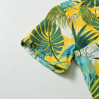Load image into Gallery viewer, Baby Kid Plant Print Beach Shirts Wholesale 25040398
