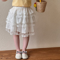Load image into Gallery viewer, Baby Kid Girls Solid Color Lace Skirts Wholesale 25050807
