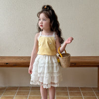 Load image into Gallery viewer, Baby Kid Girls Solid Color Lace Skirts Wholesale 25050807
