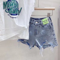 Load image into Gallery viewer, Kid Girls Solid Color Shorts Wholesale 250508101
