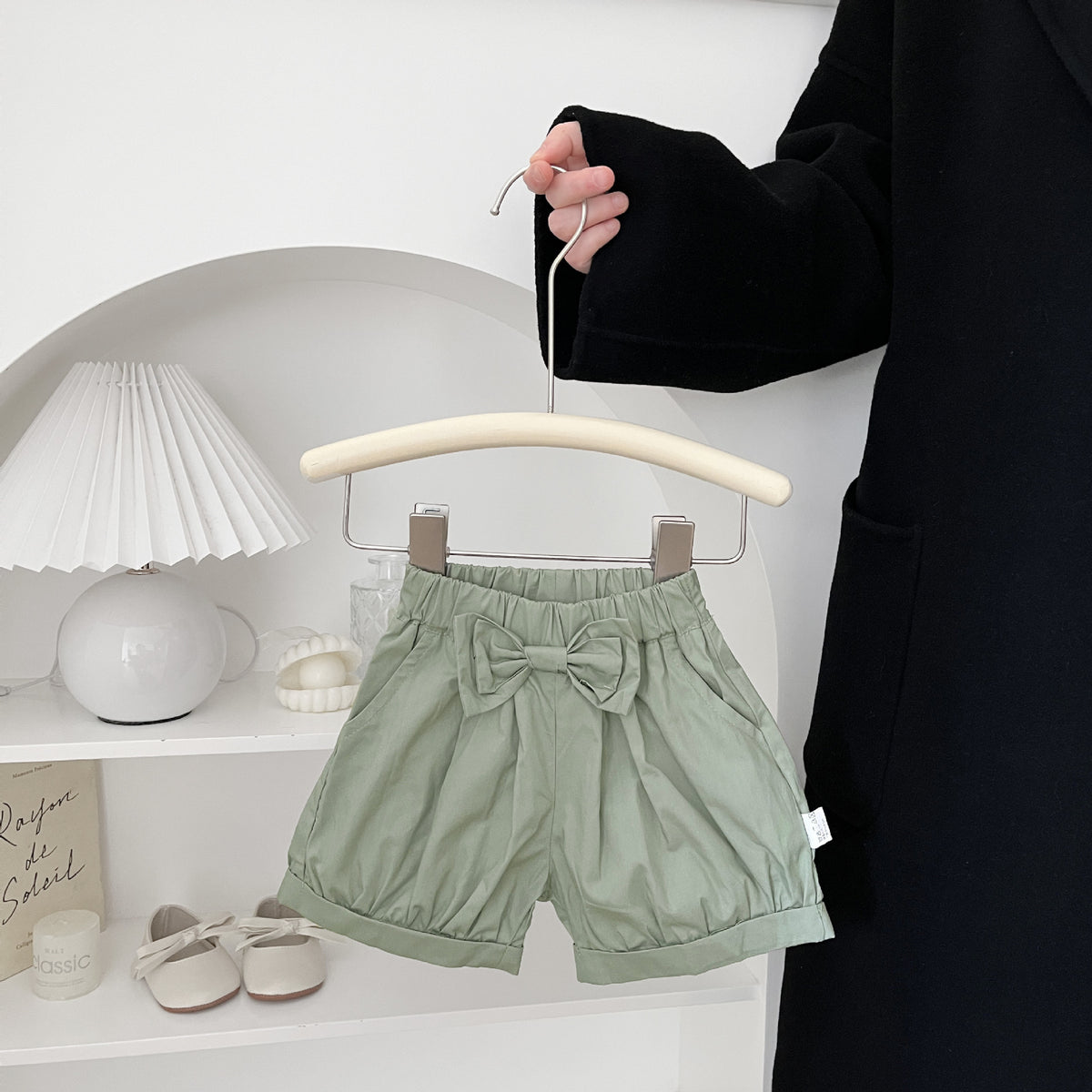 Baby Kid Girls Solid Color Shorts Wholesale 250508104