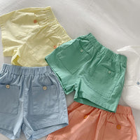 Load image into Gallery viewer, Baby Kid Girls Solid Color Shorts Wholesale 250508110

