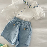 Load image into Gallery viewer, Baby Kid Girls Solid Color Shorts Wholesale 250508110
