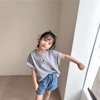Load image into Gallery viewer, Baby Kid Girls Solid Color Letters T-Shirts Wholesale 250508114
