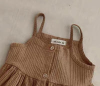 Load image into Gallery viewer, Baby Kid Girls Solid Color Dresses Wholesale 250508116
