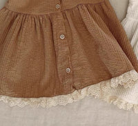 Load image into Gallery viewer, Baby Kid Girls Solid Color Dresses Wholesale 250508116
