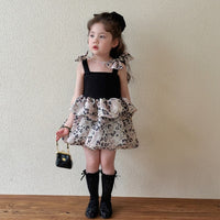 Load image into Gallery viewer, Baby Kid Girls Color-blocking Leopard print Dresses Wholesale 25050835
