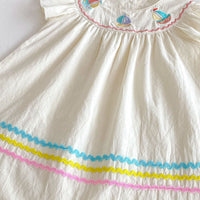 Load image into Gallery viewer, Baby Kid Girls Color-blocking Cartoon Dresses Wholesale 25050844
