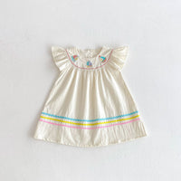 Load image into Gallery viewer, Baby Kid Girls Color-blocking Cartoon Dresses Wholesale 25050844
